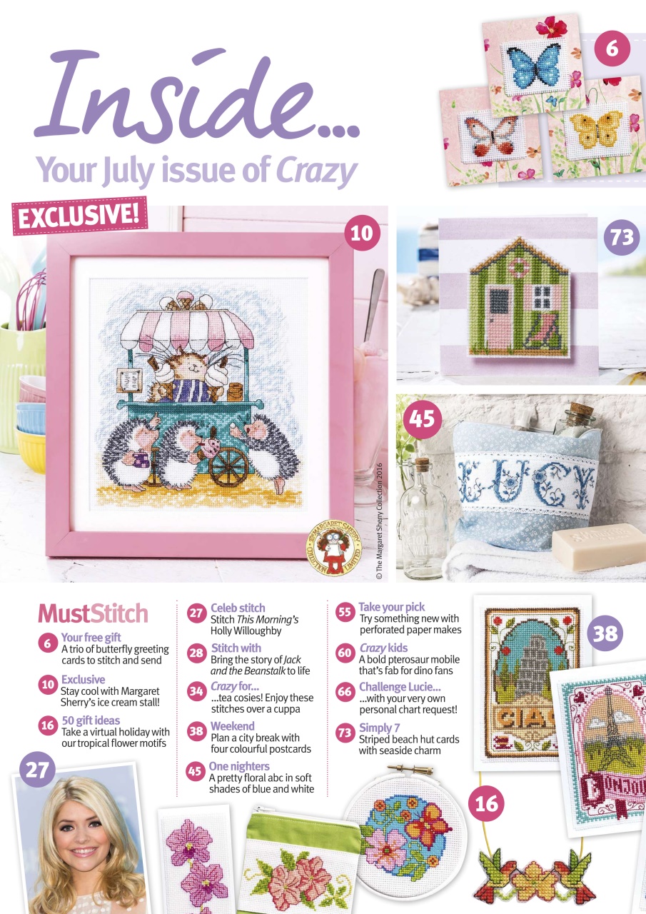 Cross Stitch Crazy Preview Pages