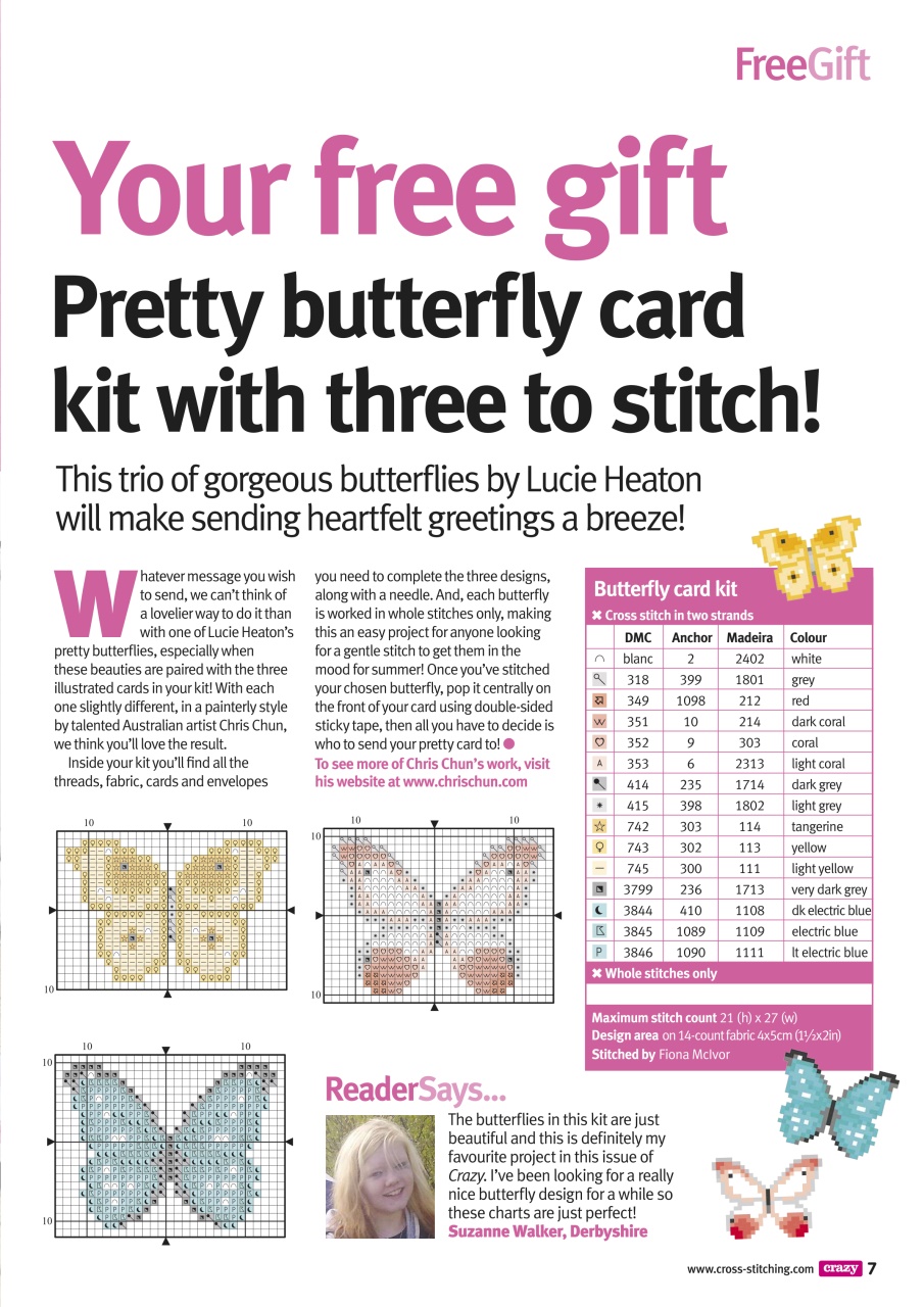 Cross Stitch Crazy Preview Pages