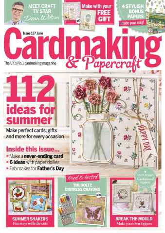 Cardmaking & Papercraft issue June 2016