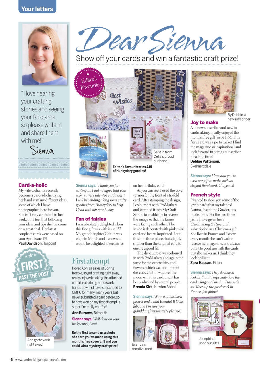 Cardmaking & Papercraft Preview Pages