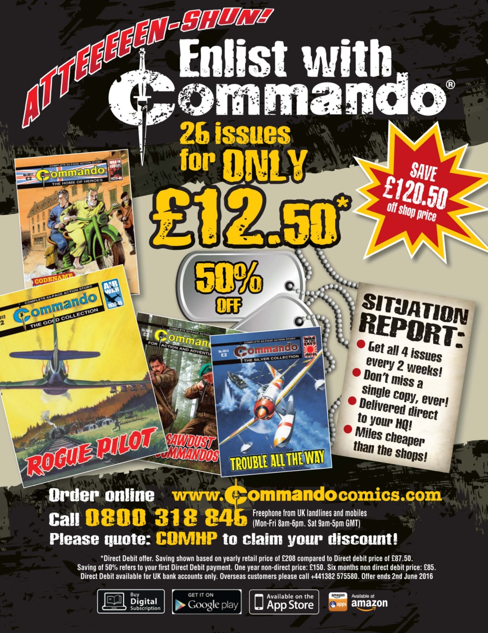 Commando Preview Pages