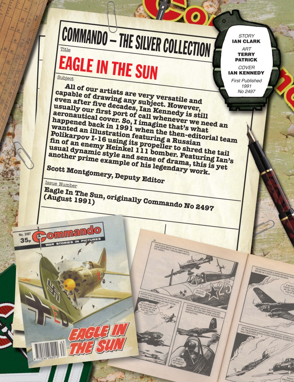 Commando Preview Pages