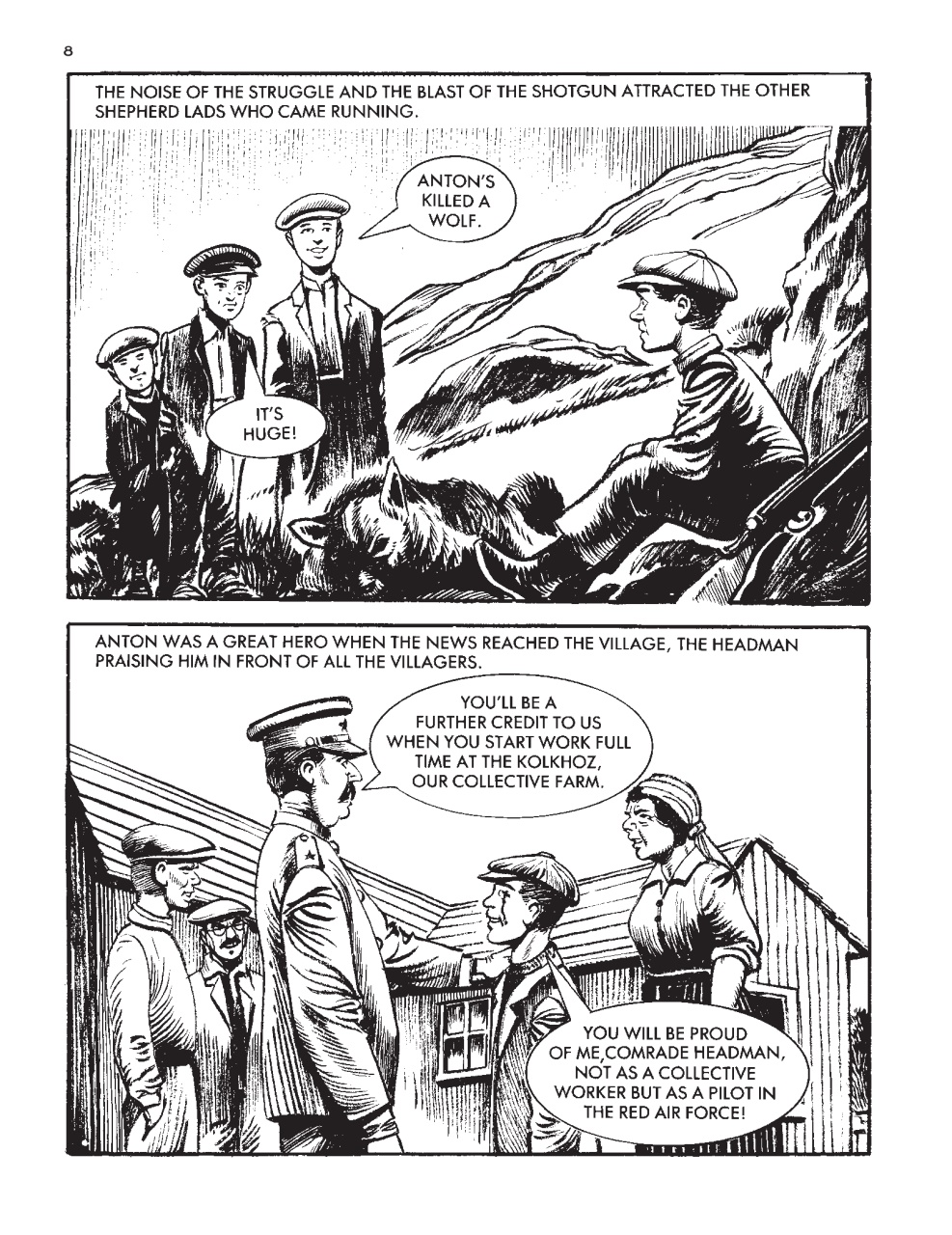 Commando Preview Pages