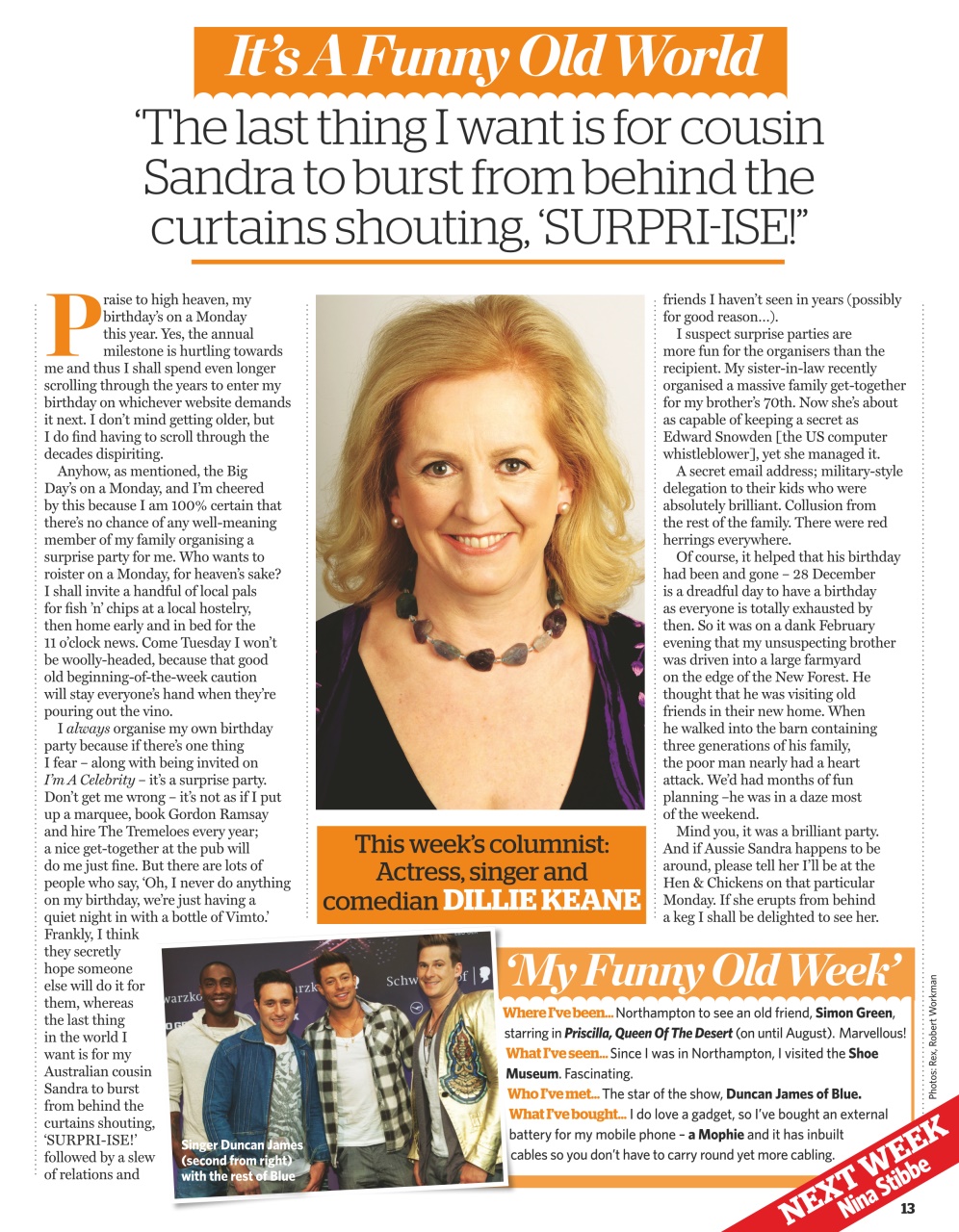 Woman's Weekly Preview Pages