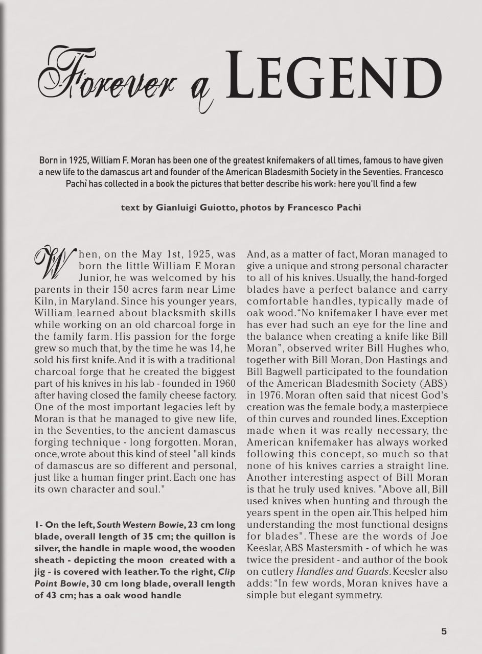 KNIVES INTERNATIONAL Preview Pages