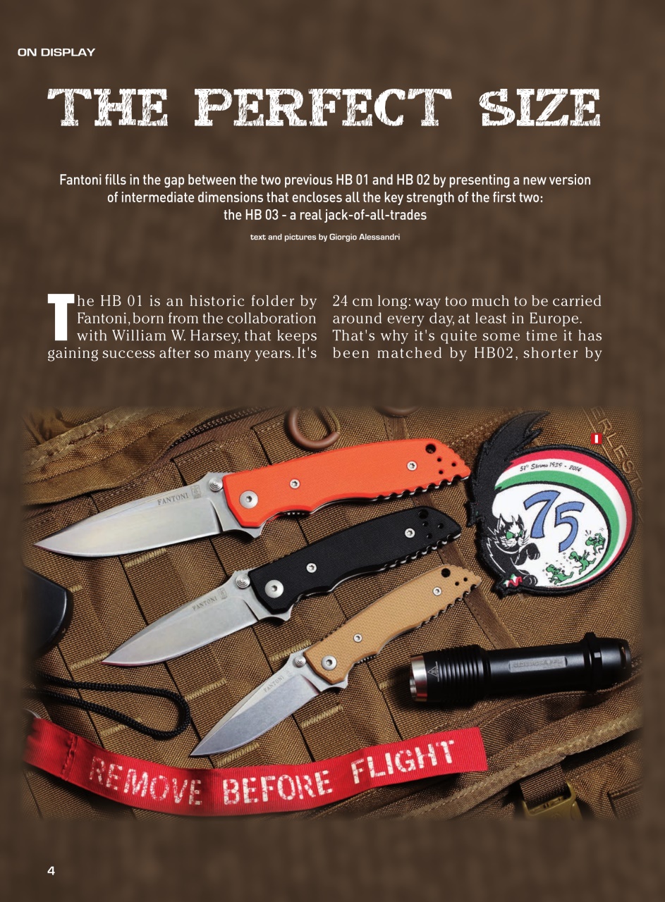 KNIVES INTERNATIONAL Preview Pages