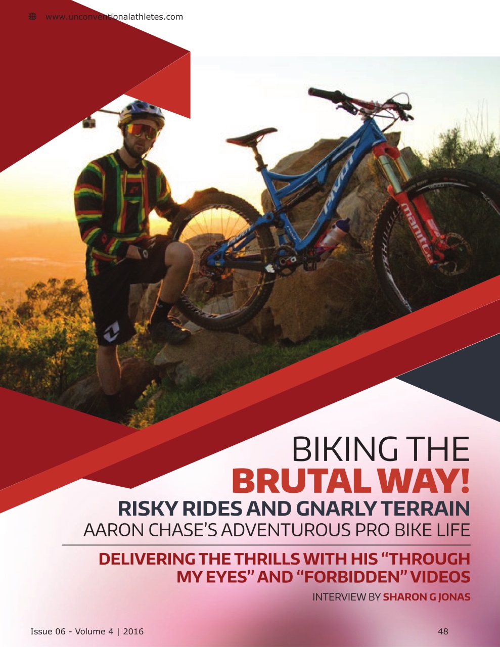 Unconventional Athletes Magazine Preview Pages