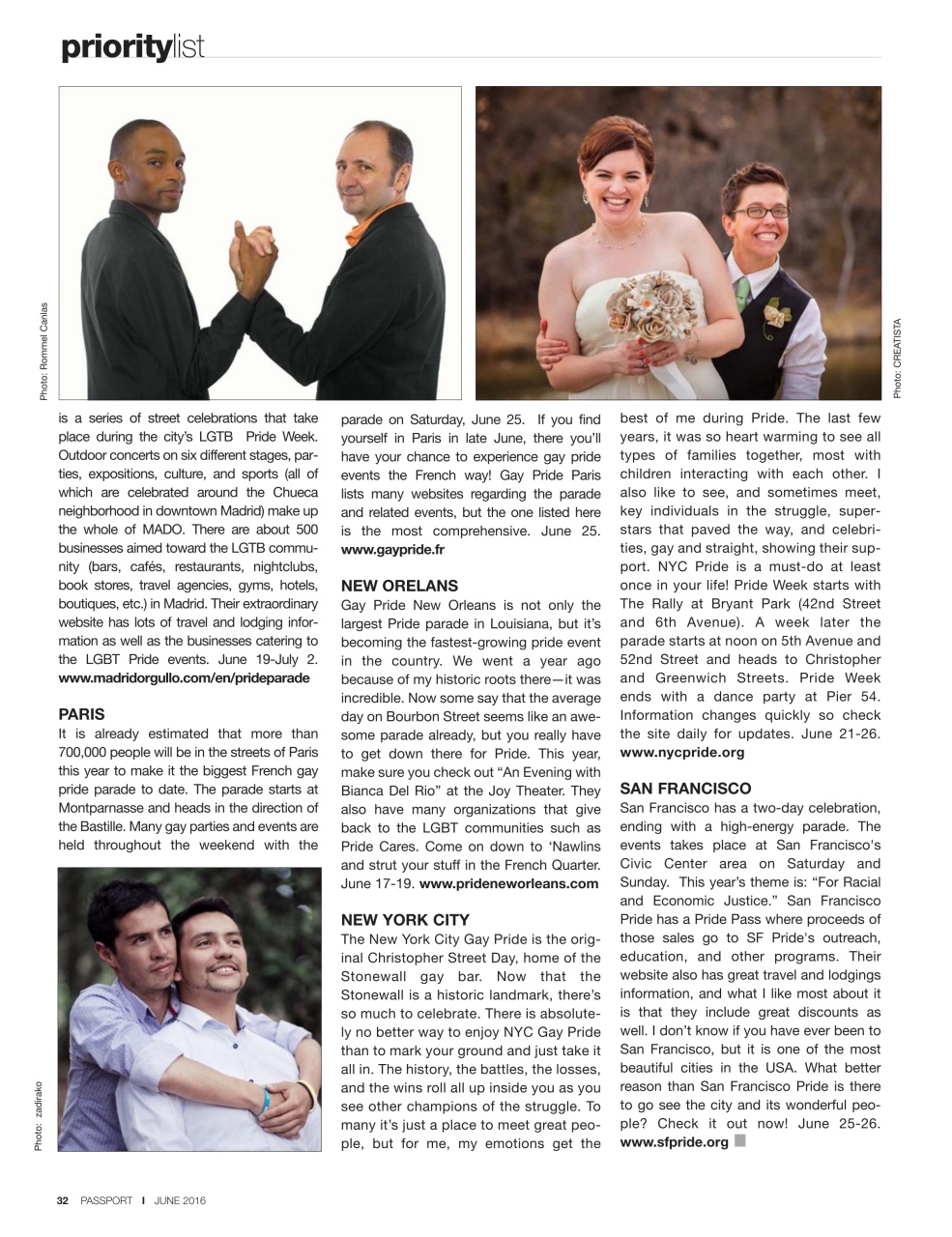 Passport Preview Pages