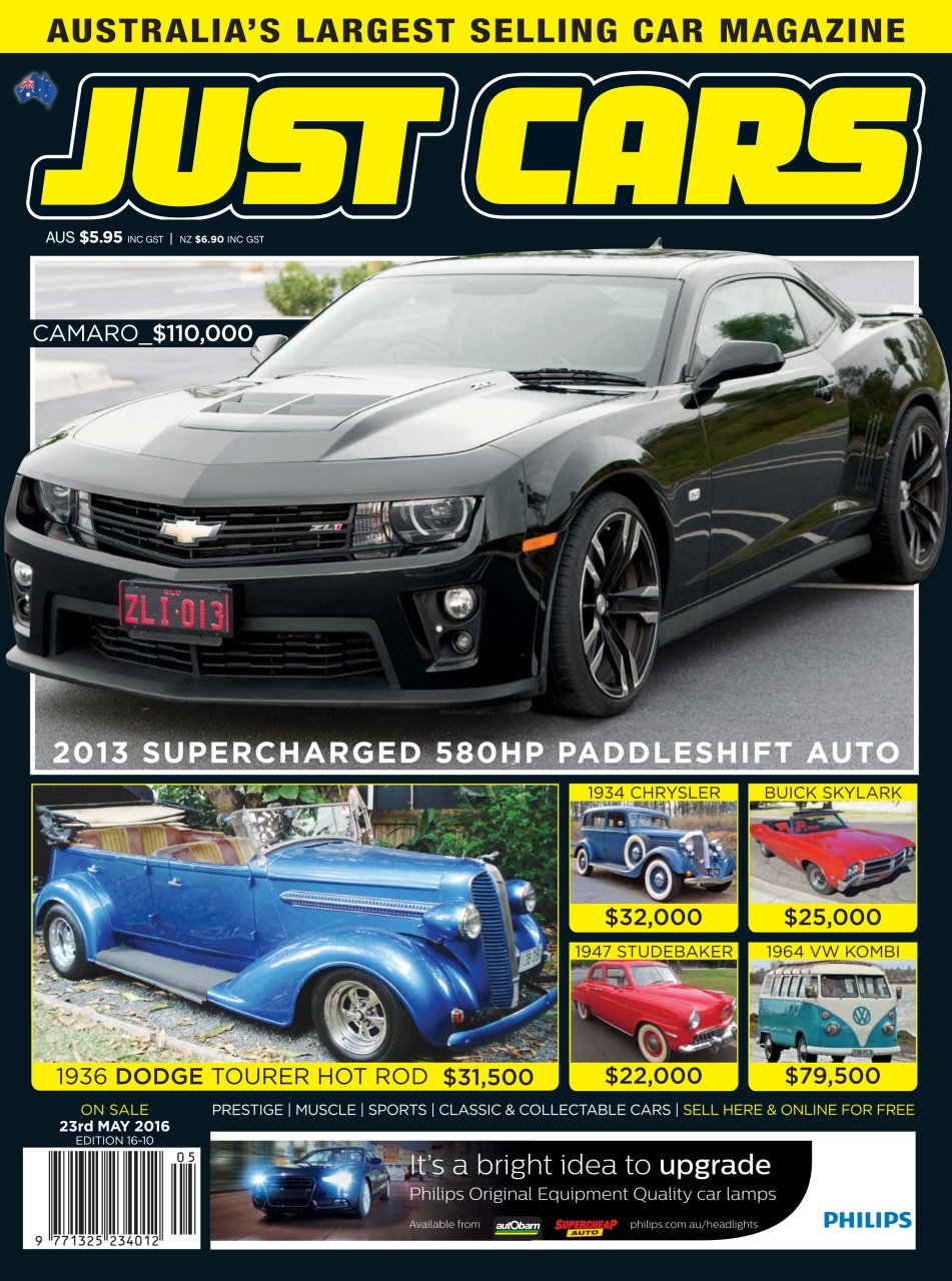JUST CARS Preview Pages
