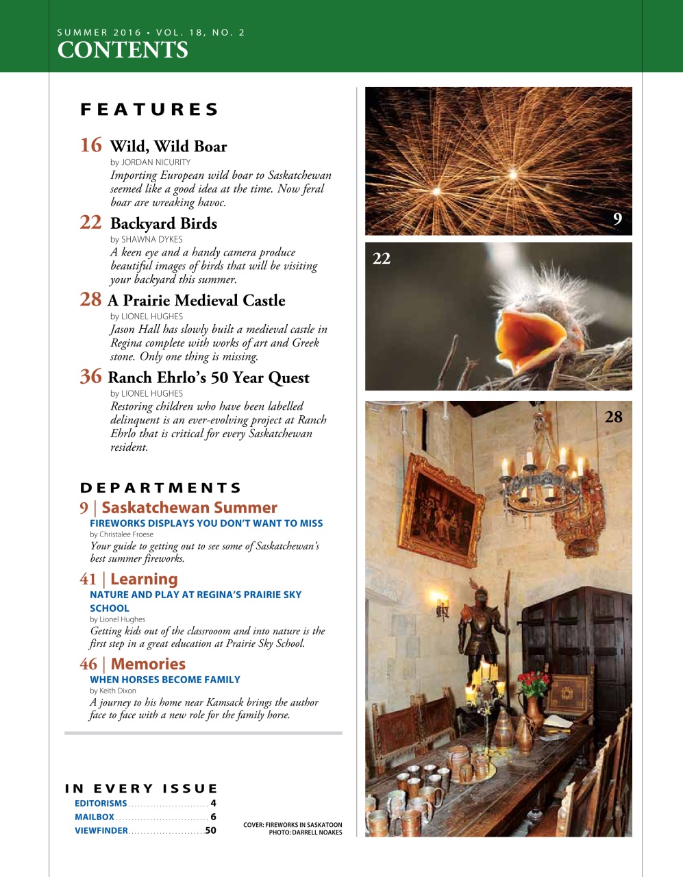 Prairies North Magazine Preview Pages