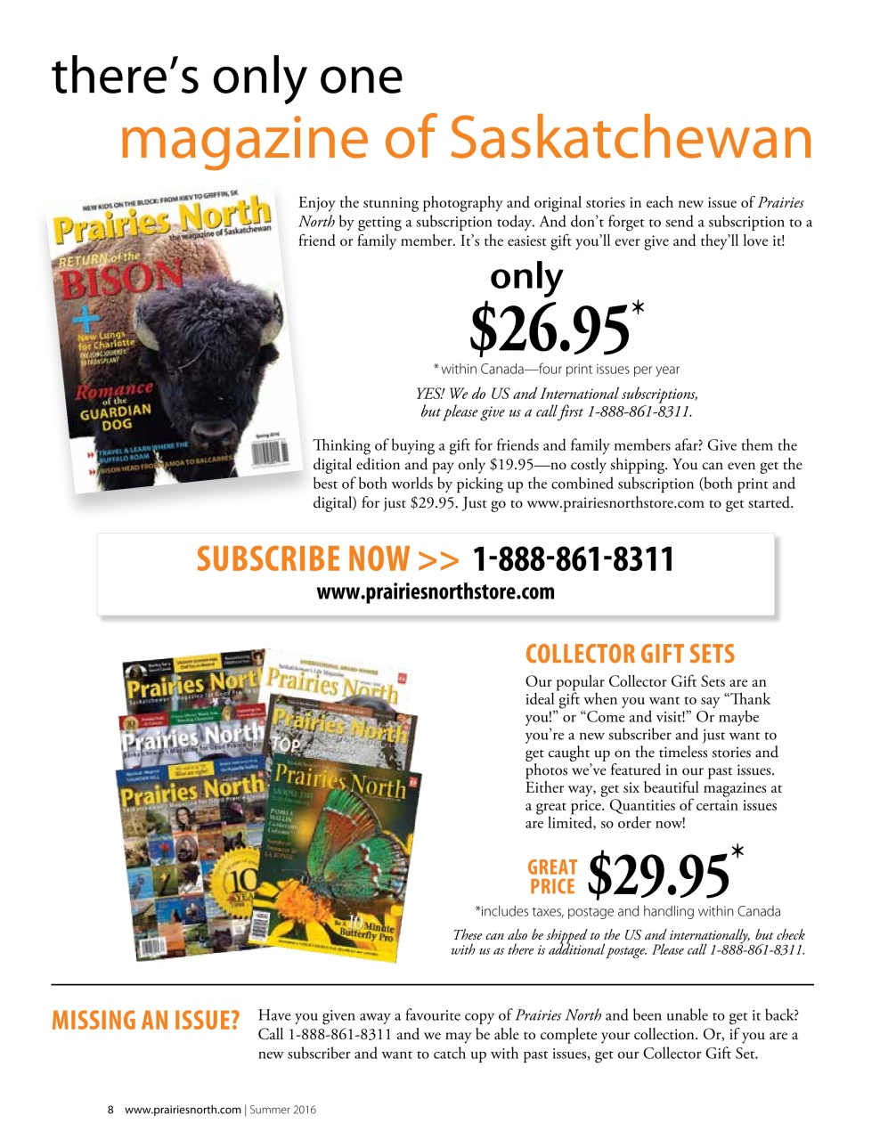 Prairies North Magazine Preview Pages