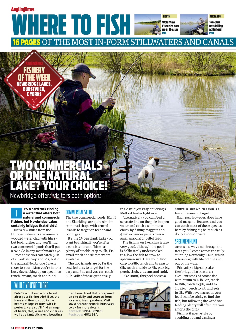 Angling Times Preview Pages