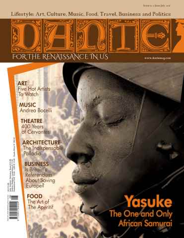 DANTE June-July 2016 issue DANTE June-July 2016