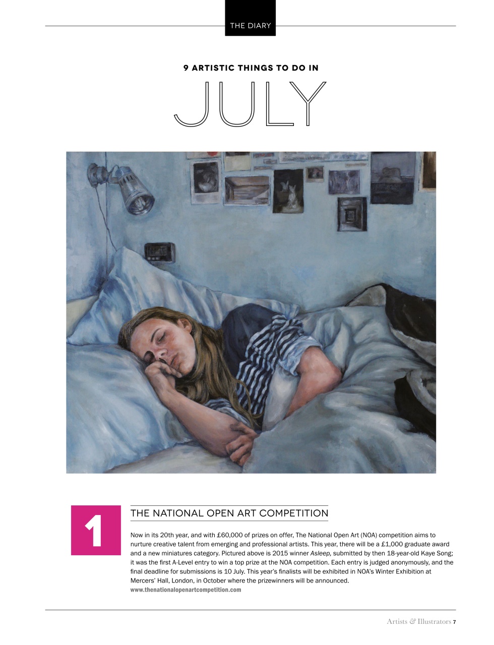 Artists & Illustrators Preview Pages