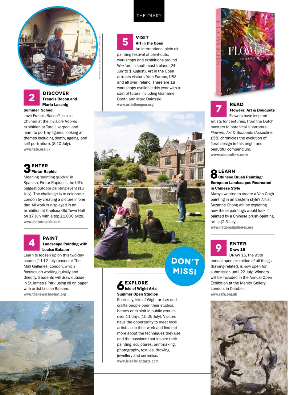 Artists & Illustrators Preview Pages