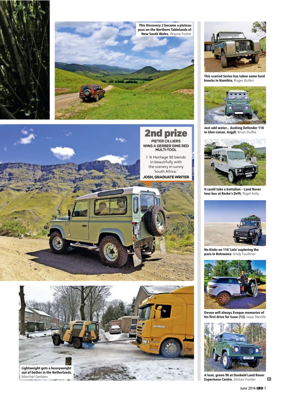 Land Rover Owner Preview Pages