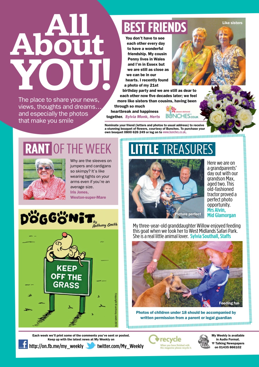 My Weekly Preview Pages