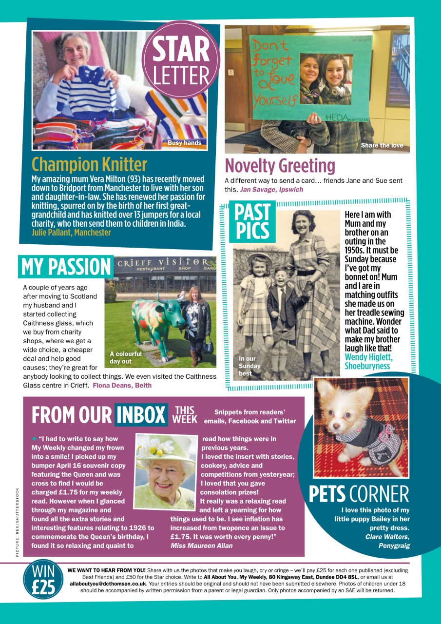 My Weekly Preview Pages