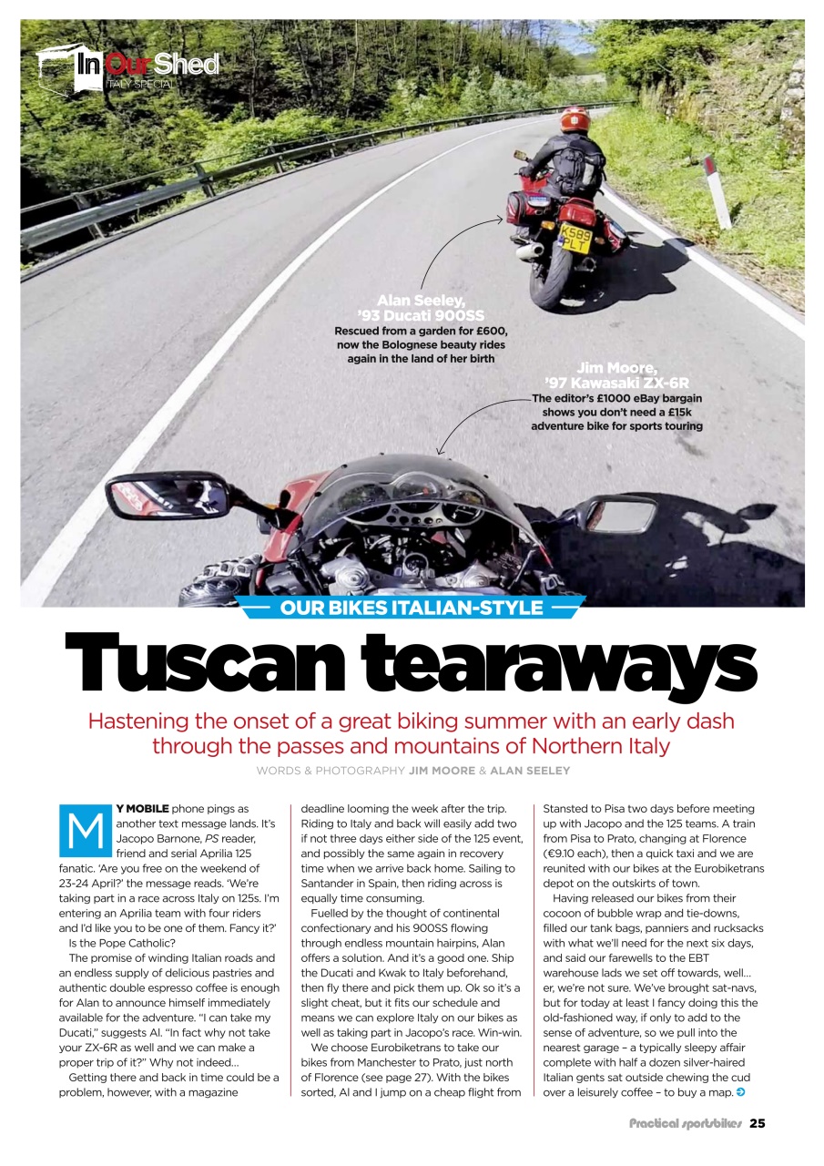 Practical Sportsbikes Preview Pages