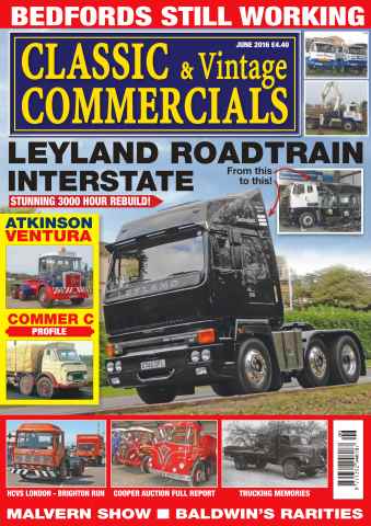 Classic & Vintage Commercials issue Vol. 21 No. 10 Leyland Roadtrain Interstate 