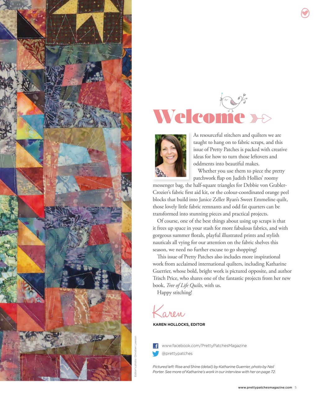 Pretty Patches Magazine Preview Pages