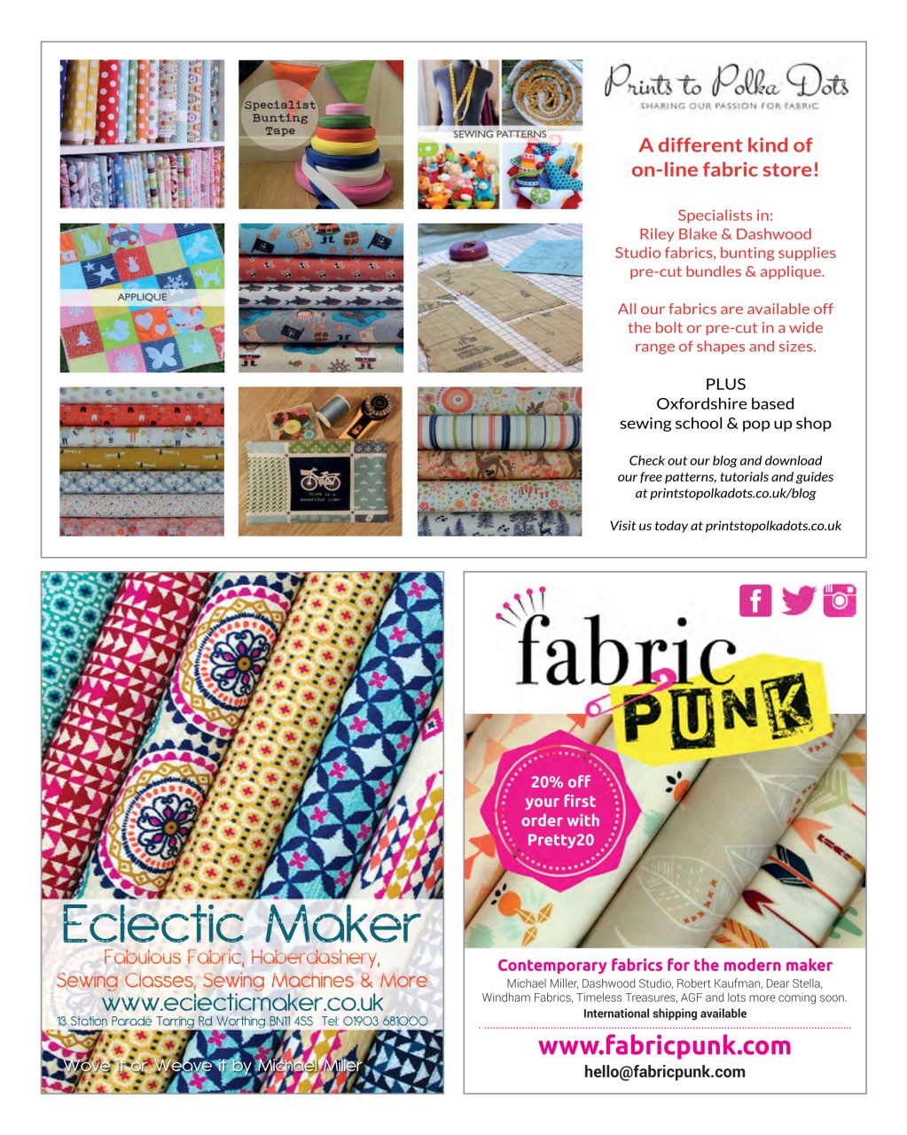 Pretty Patches Magazine Preview Pages