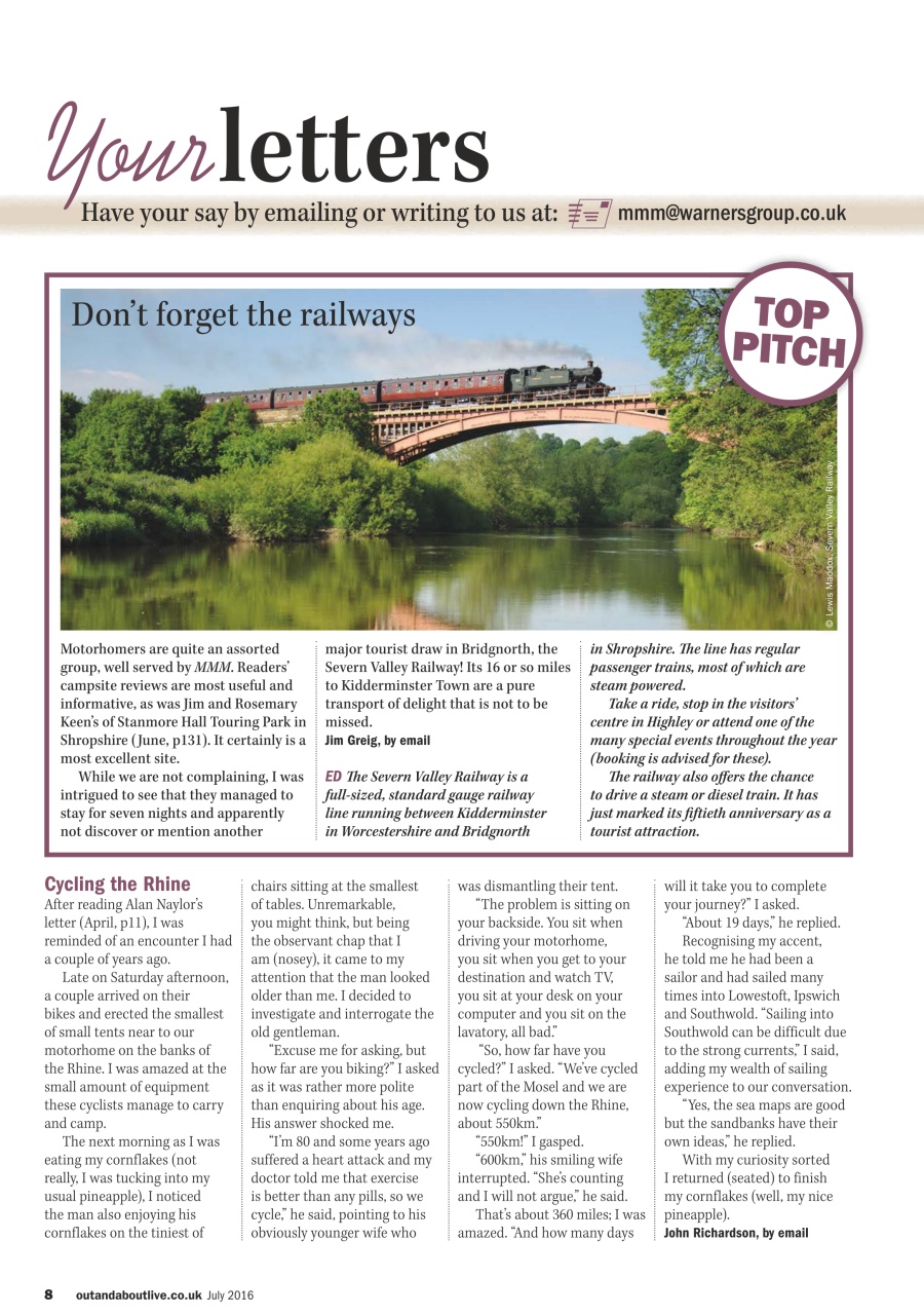 MMM magazine Preview Pages