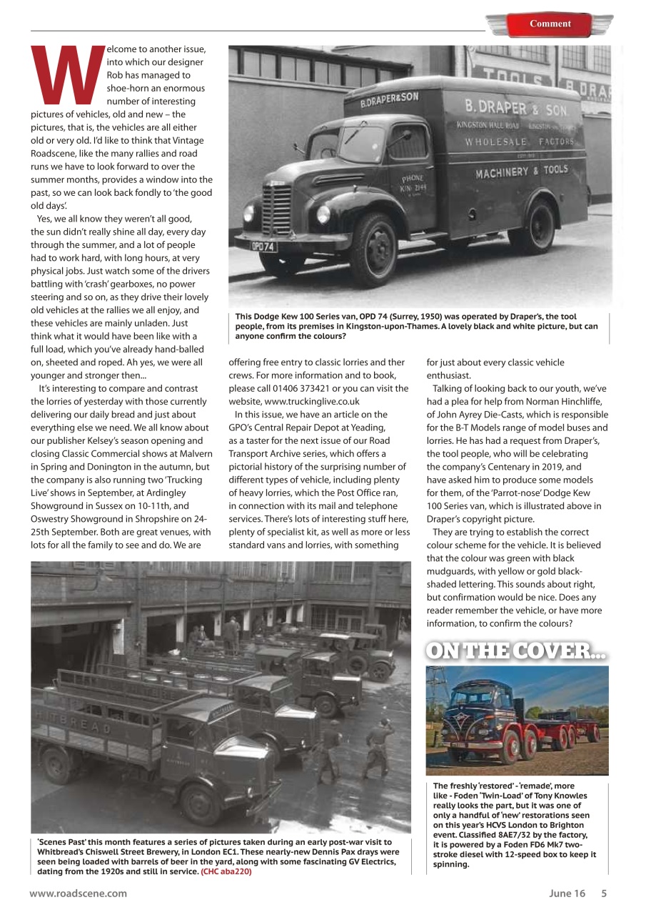 Vintage Roadscene Magazine - No. 199 Twice As Nice Back Issue