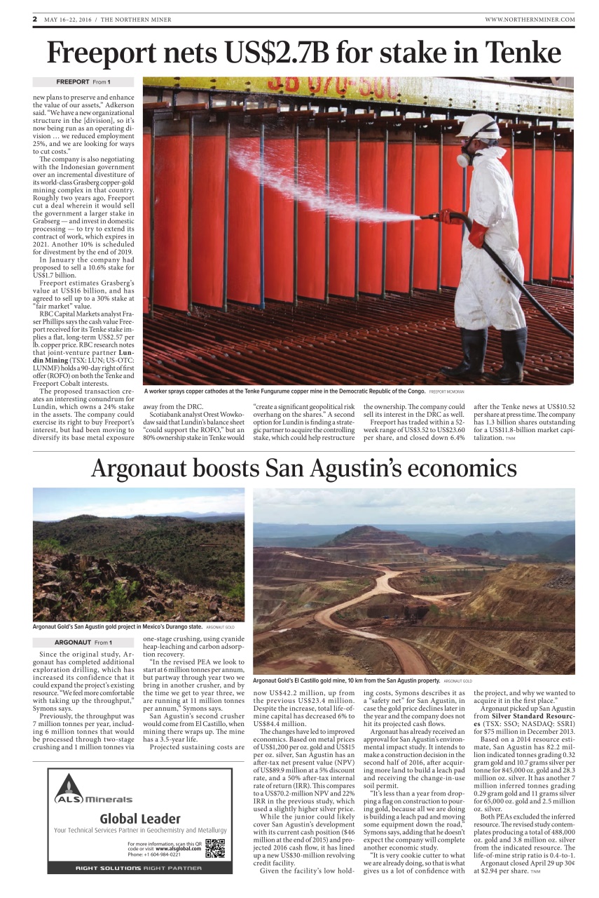 The Northern Miner Preview Pages