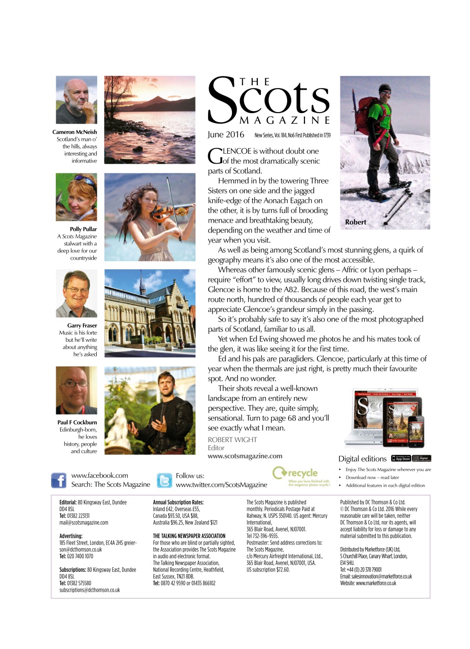 The Scots Magazine Preview Pages