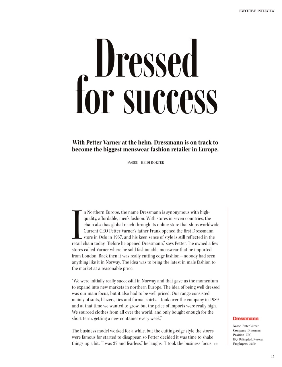 The CEO Magazine EMEA Preview Pages