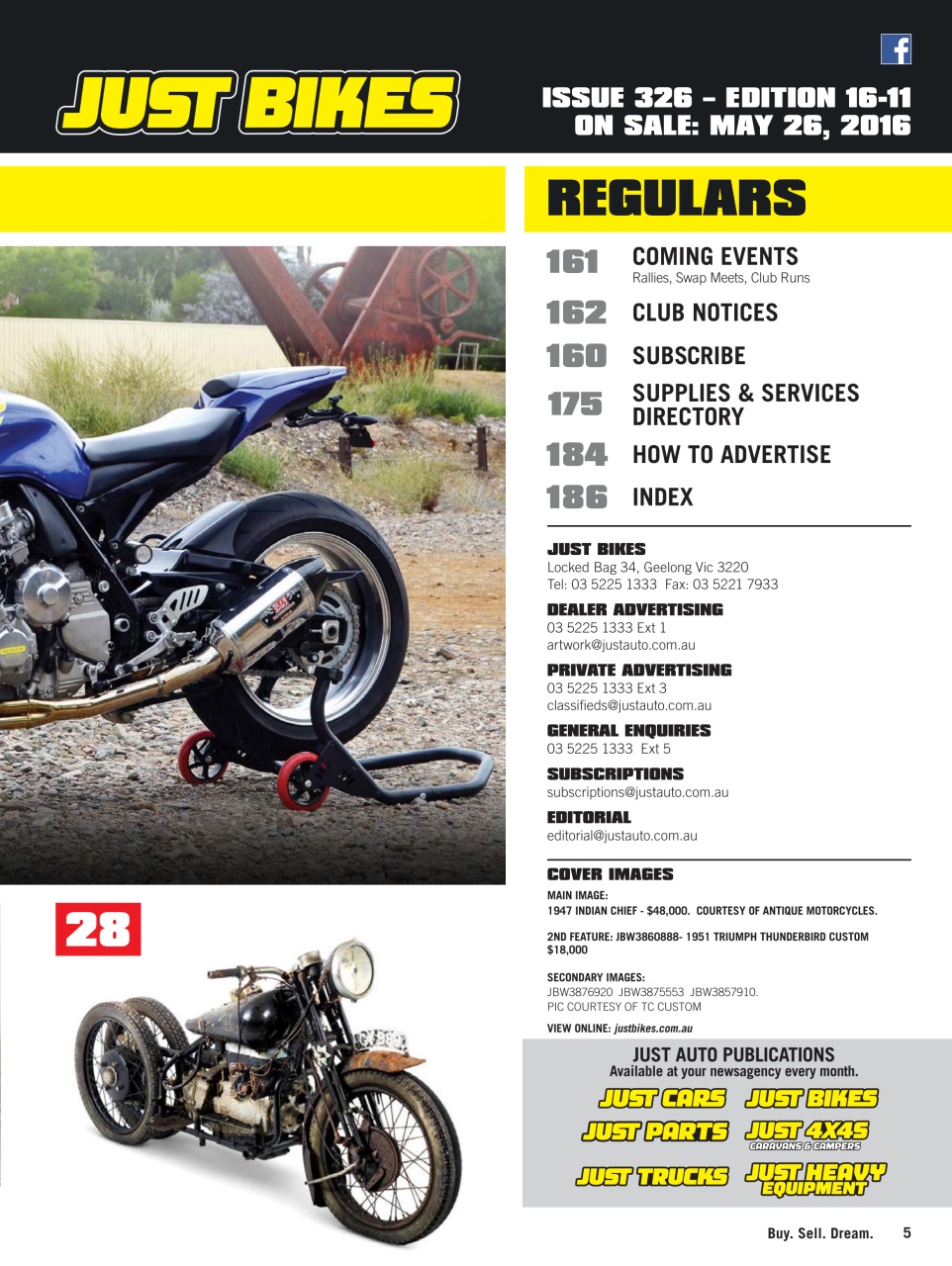 JUST BIKES Preview Pages