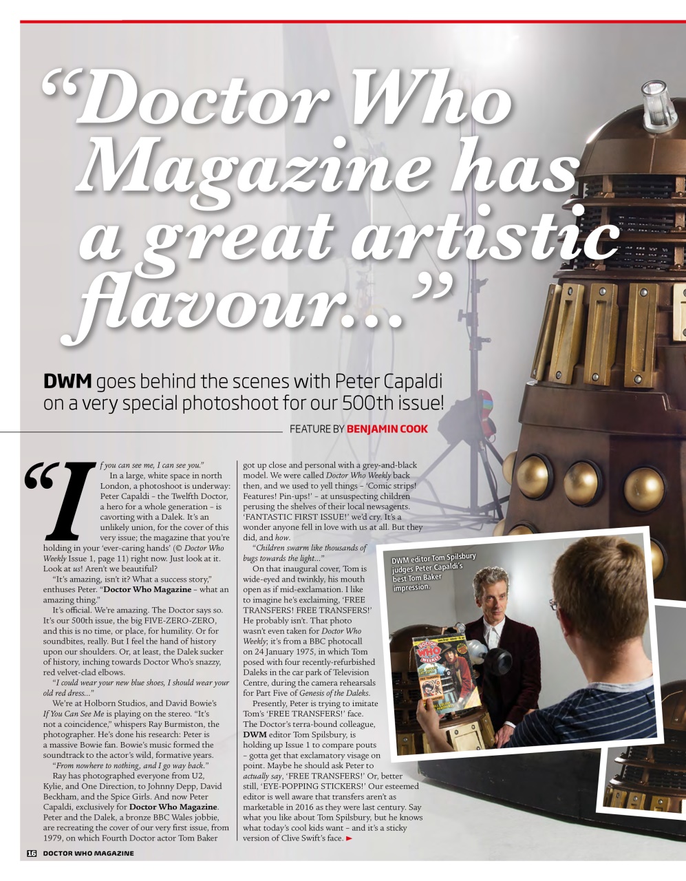 Doctor Who Magazine Preview Pages