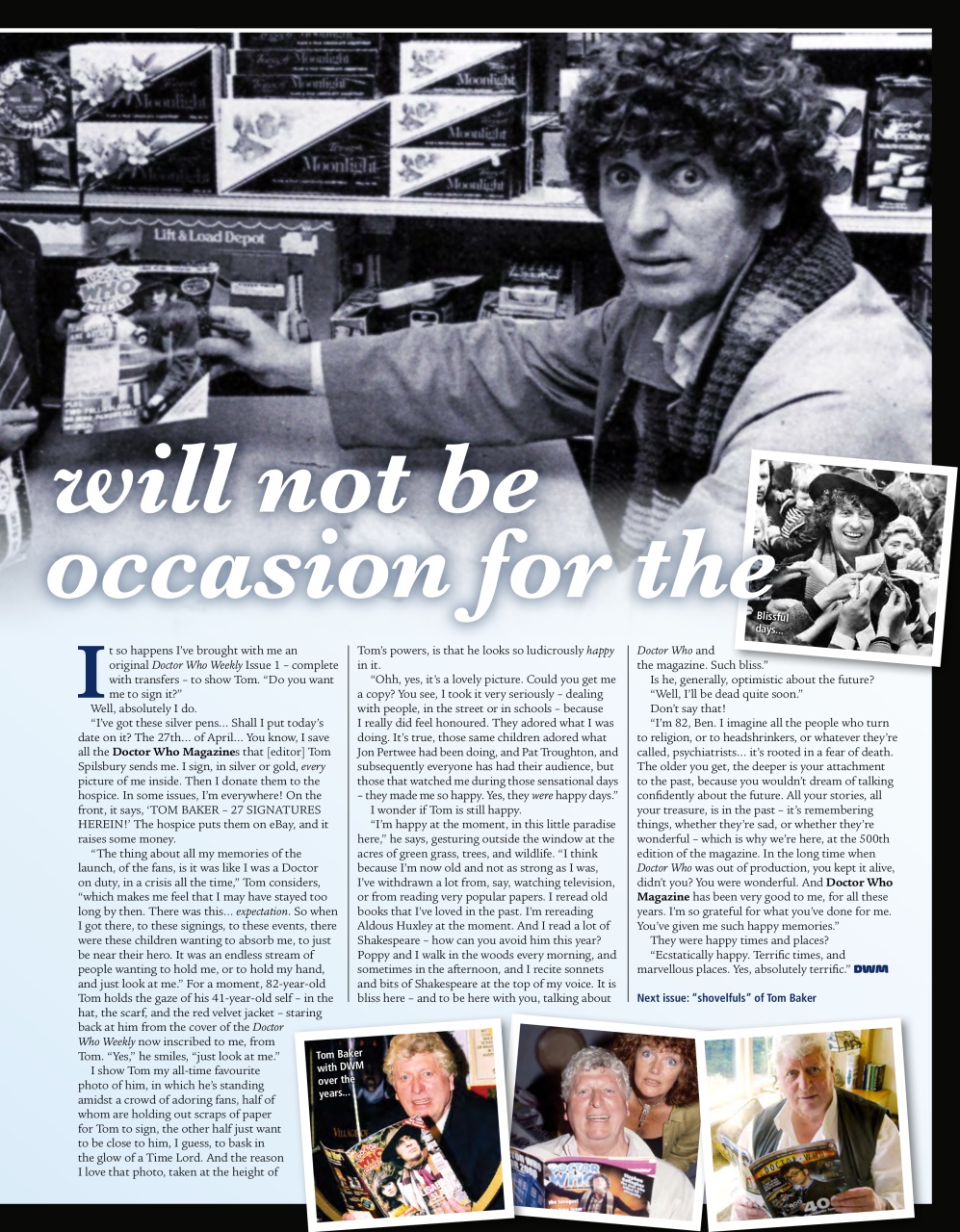 Doctor Who Magazine Preview Pages