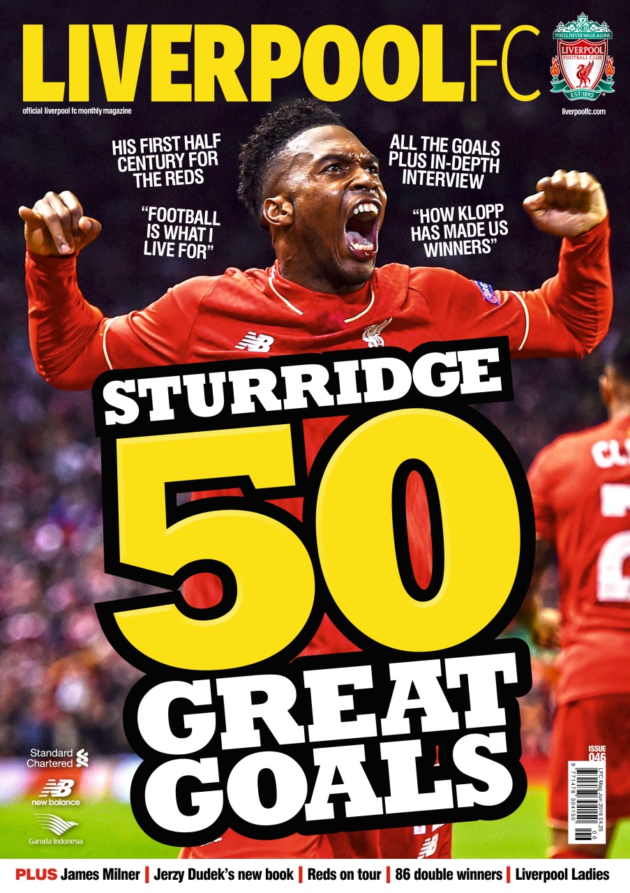 Liverpool FC Magazine Preview Pages