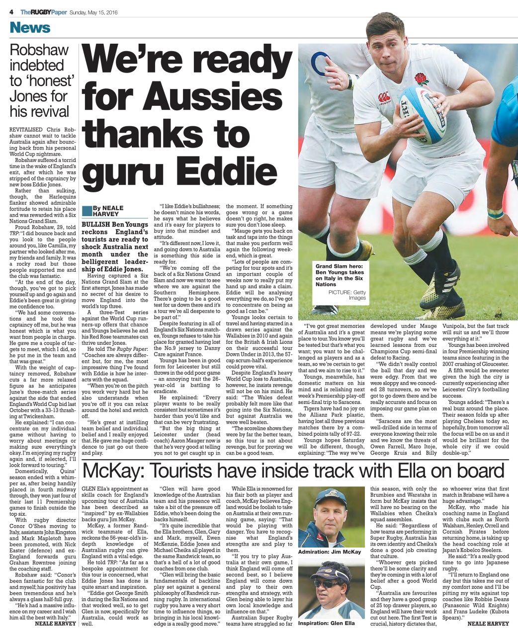 The Rugby Paper Preview Pages