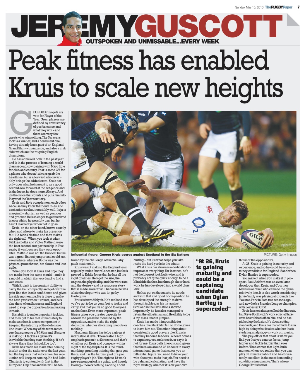 The Rugby Paper Preview Pages