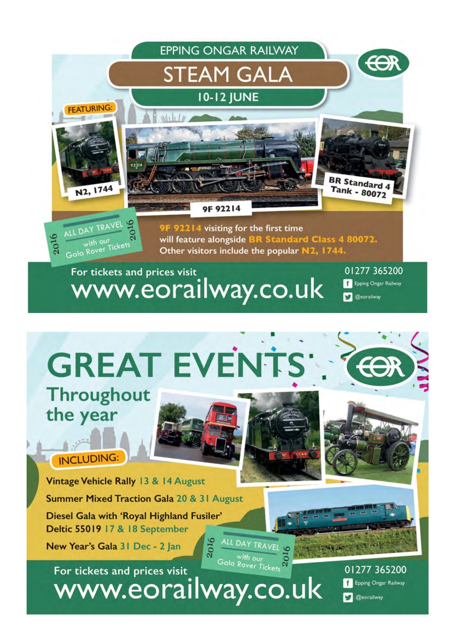 Steam Days Preview Pages