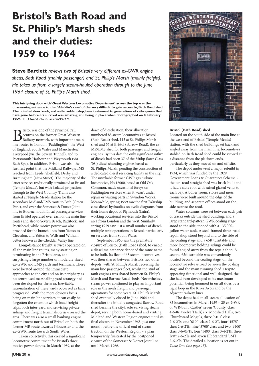 Steam Days Preview Pages