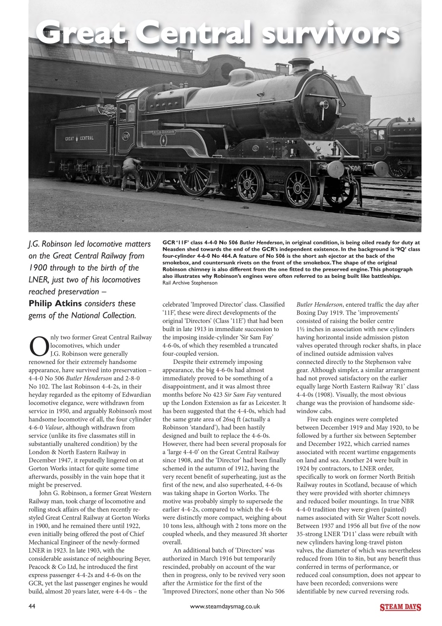 Steam Days Preview Pages