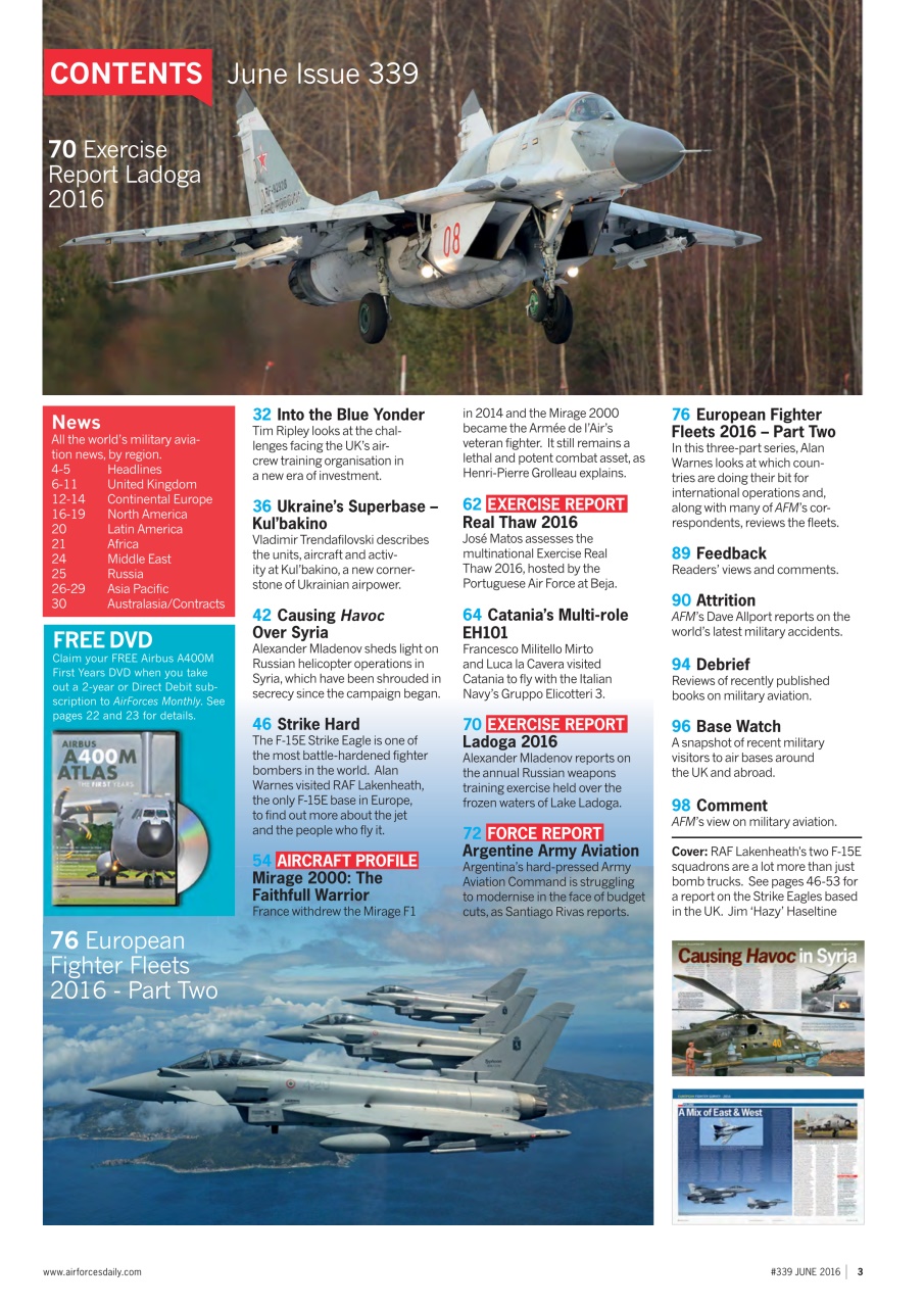 AirForces Monthly Preview Pages