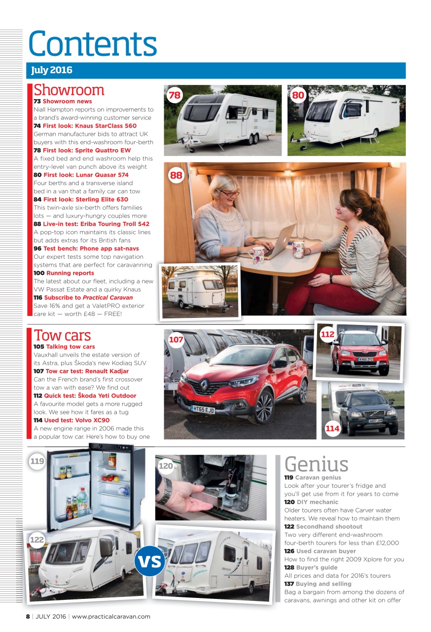 Practical Caravan Preview Pages