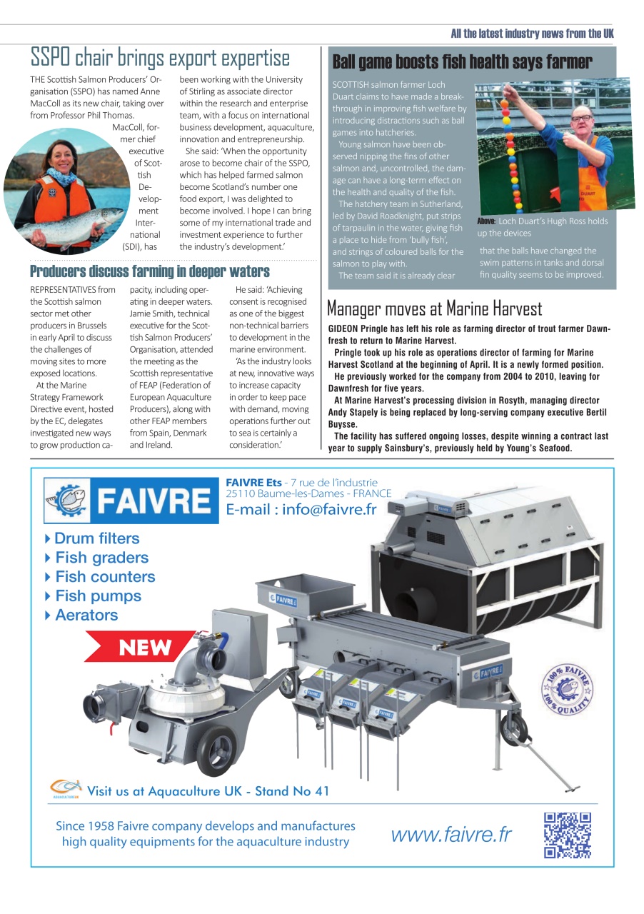 Fish Farmer Magazine Preview Pages