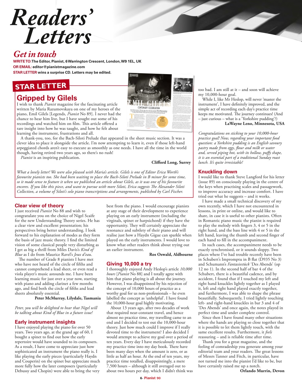 Pianist Preview Pages