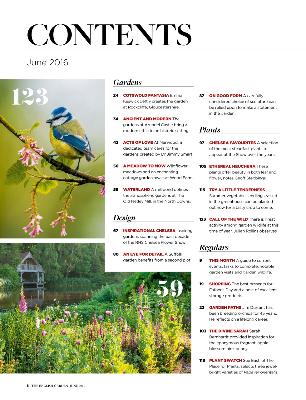 The English Garden Preview Pages