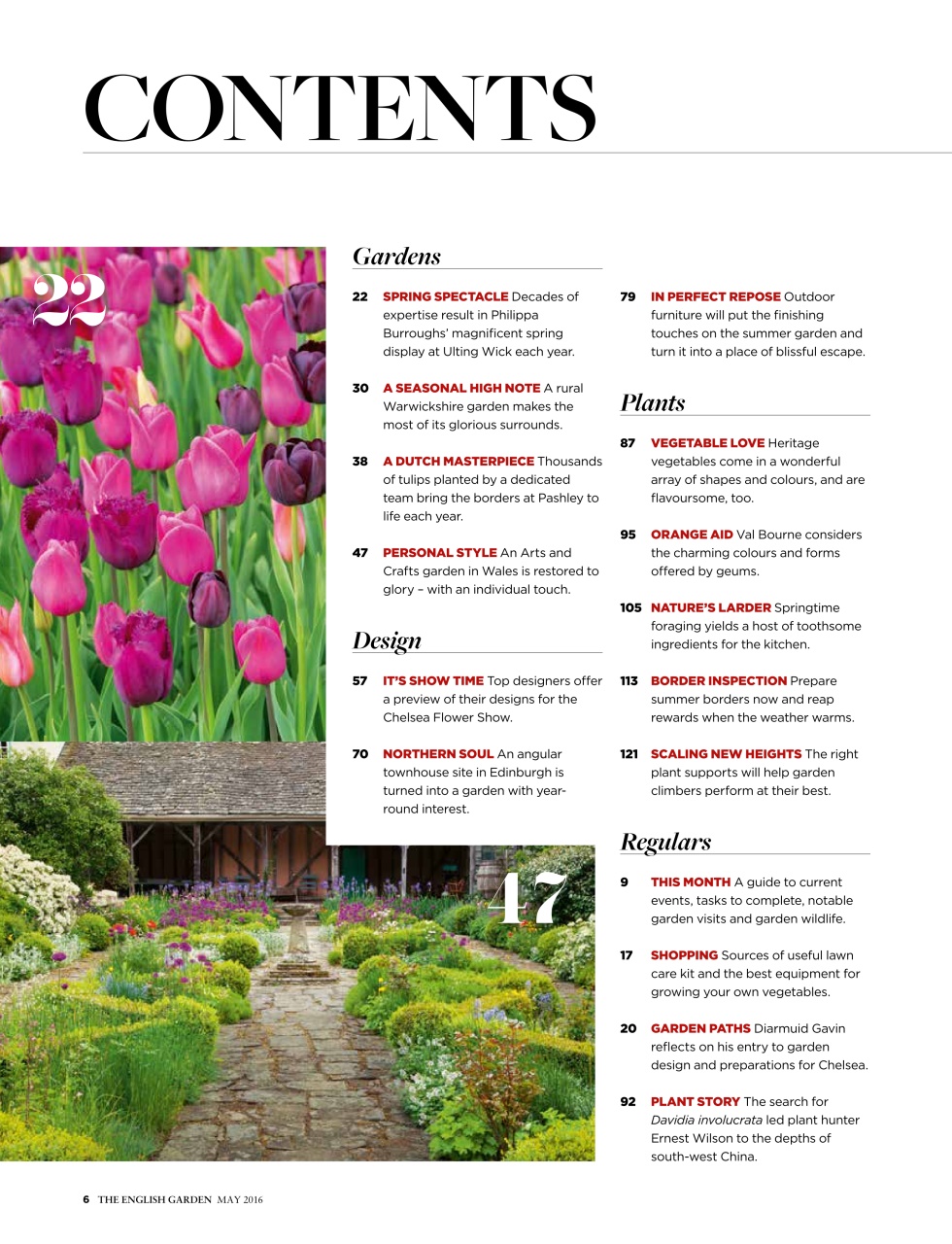 The English Garden Preview Pages