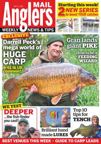 Anglers Mail issue 17th May 2016