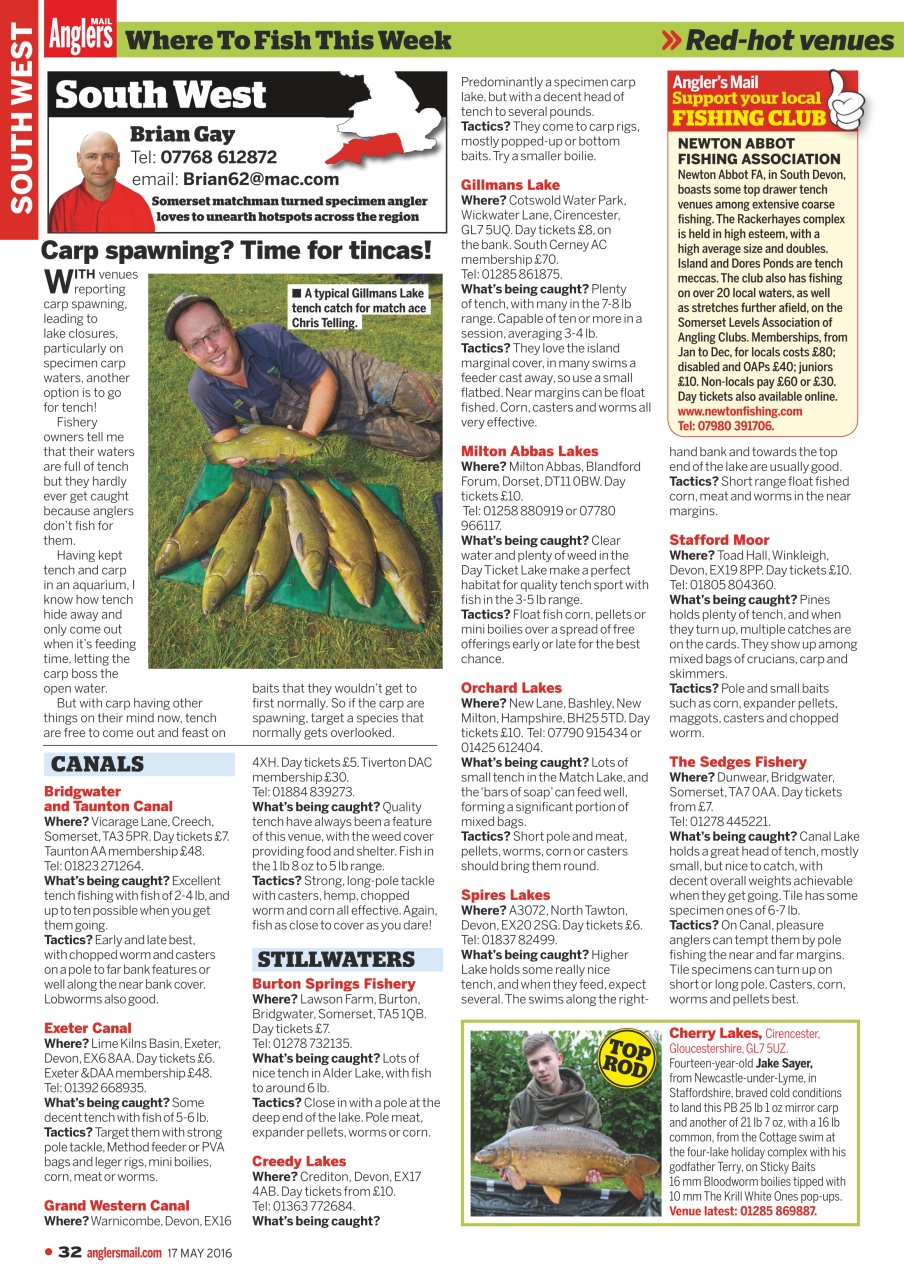 Anglers Mail Preview Pages