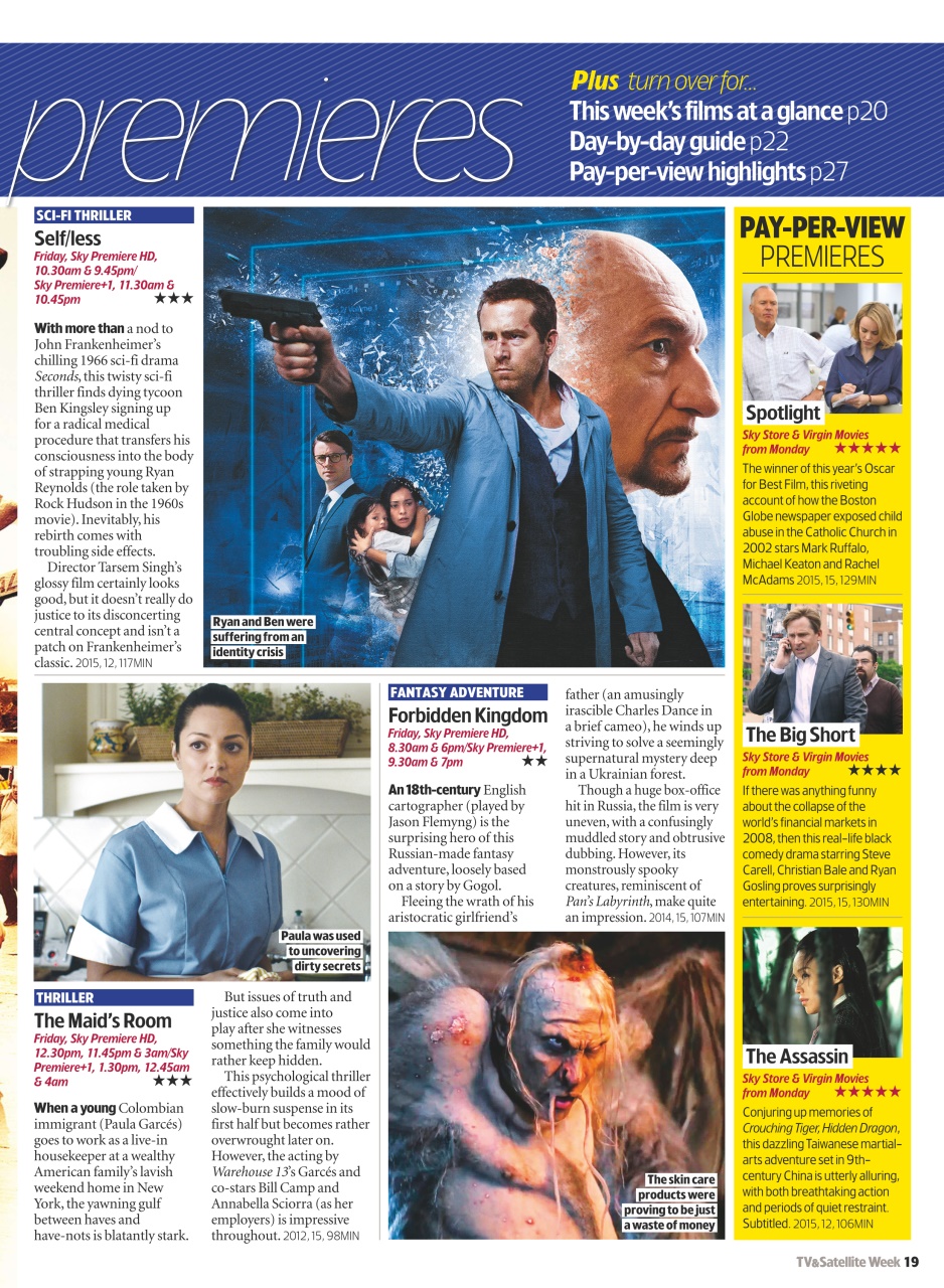 TV & Satellite Week Preview Pages