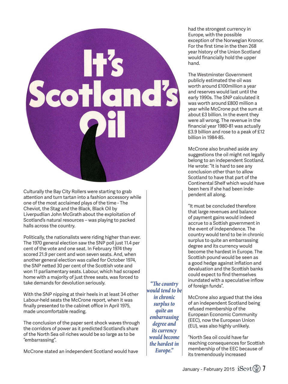 iScot Magazine Preview Pages